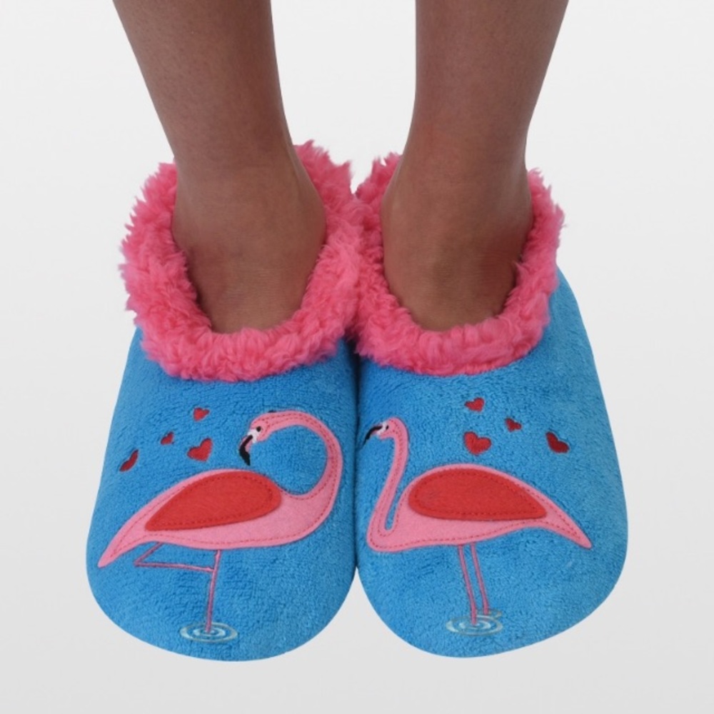 NWT Snoozies Simply Pairables Slipper Socks 5/6